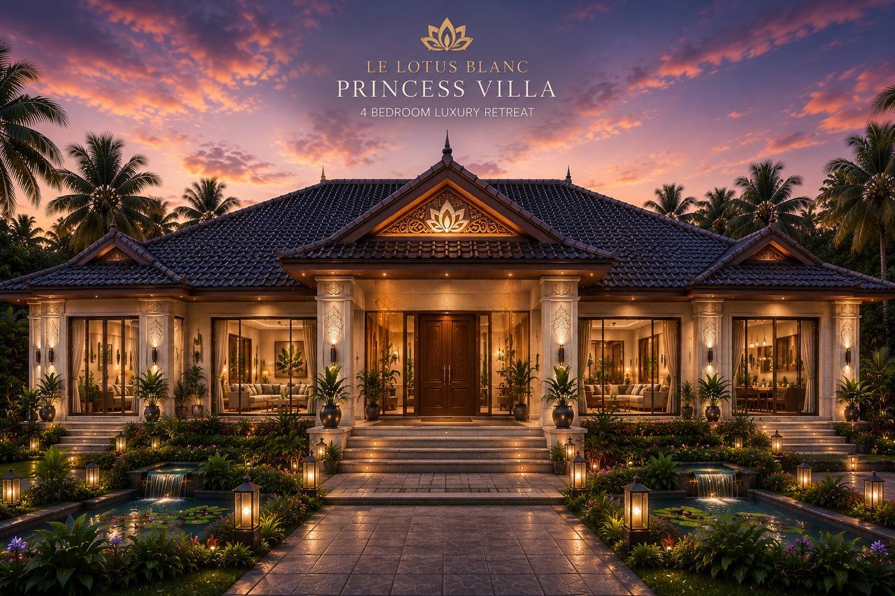 Le Lotus Blanc Princess Villa