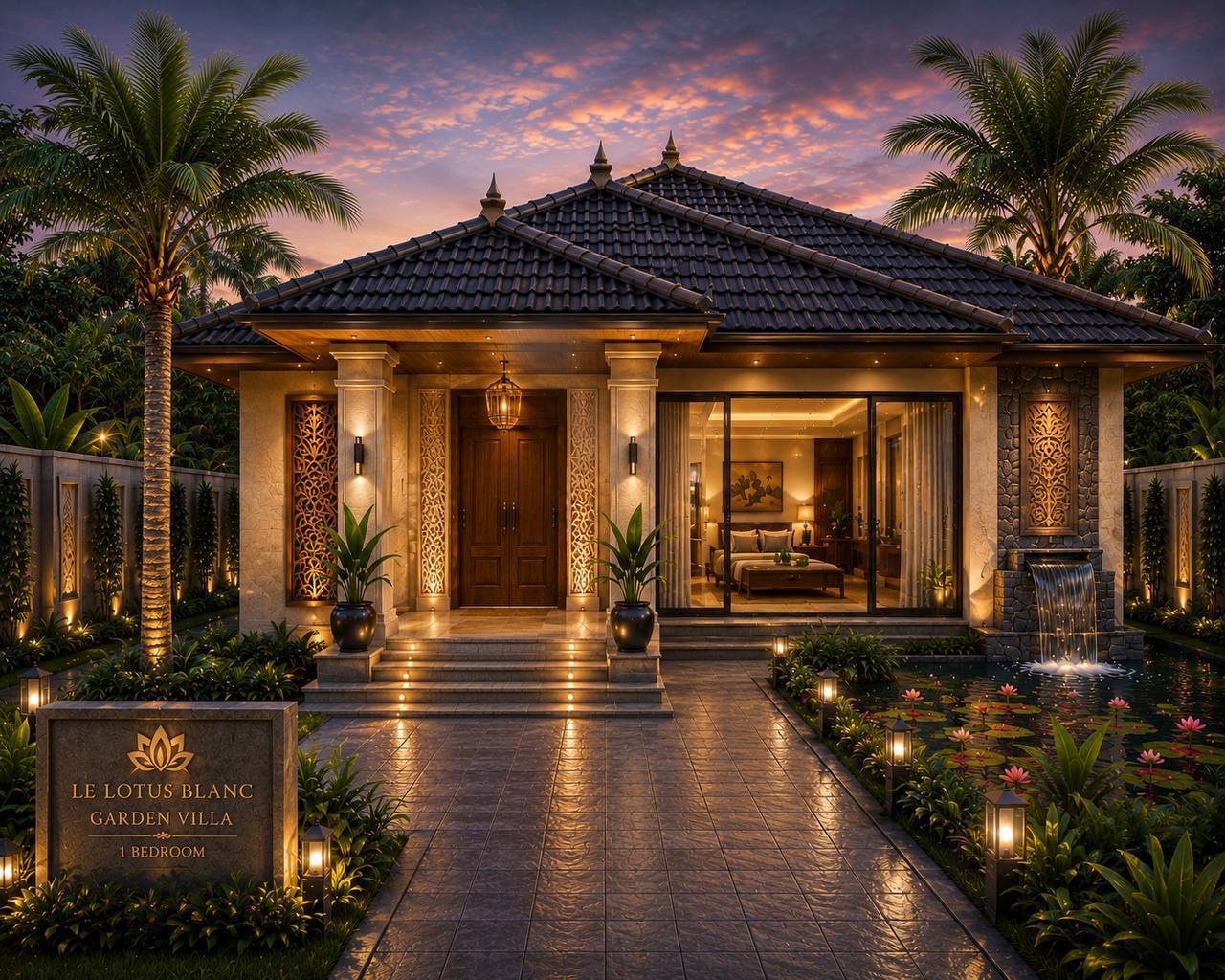 Le Lotus Blanc Garden Villa