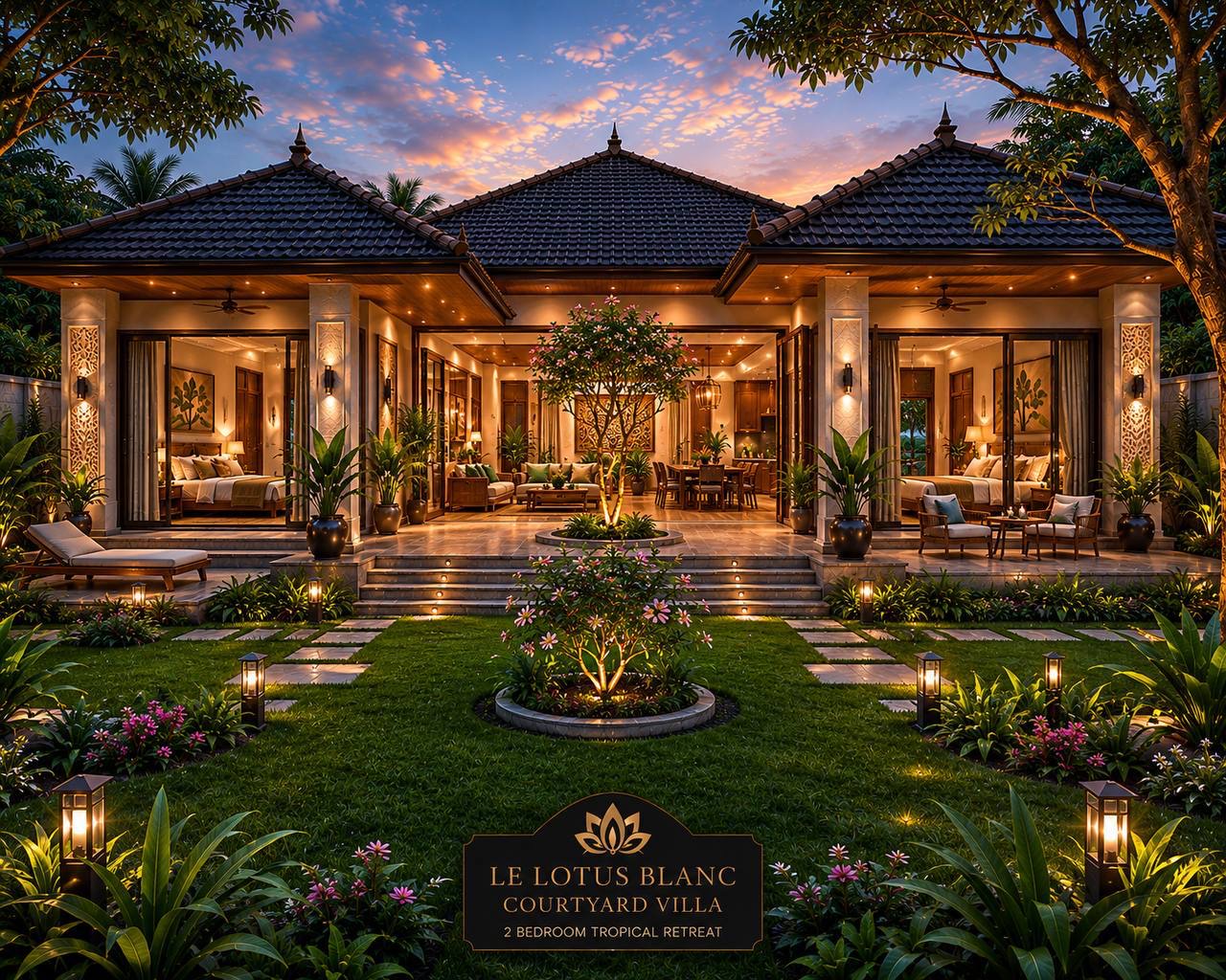 Le Lotus Blanc Courtyard Villa